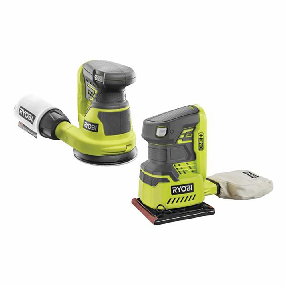 18V ONE+ 5" Random Orbit Sander & Quarter Sheet Sander
