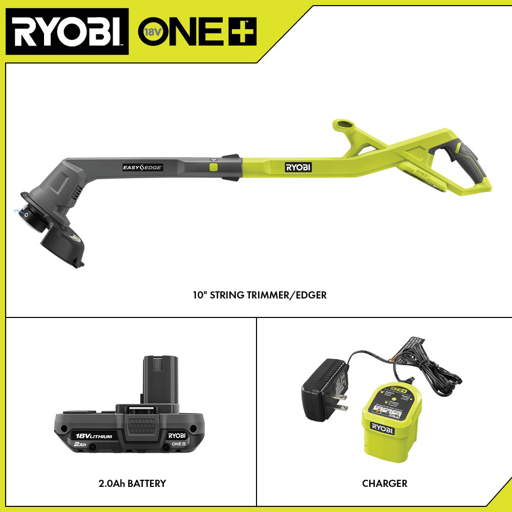 18V ONE+ 10" String Trimmer/Edger Kit