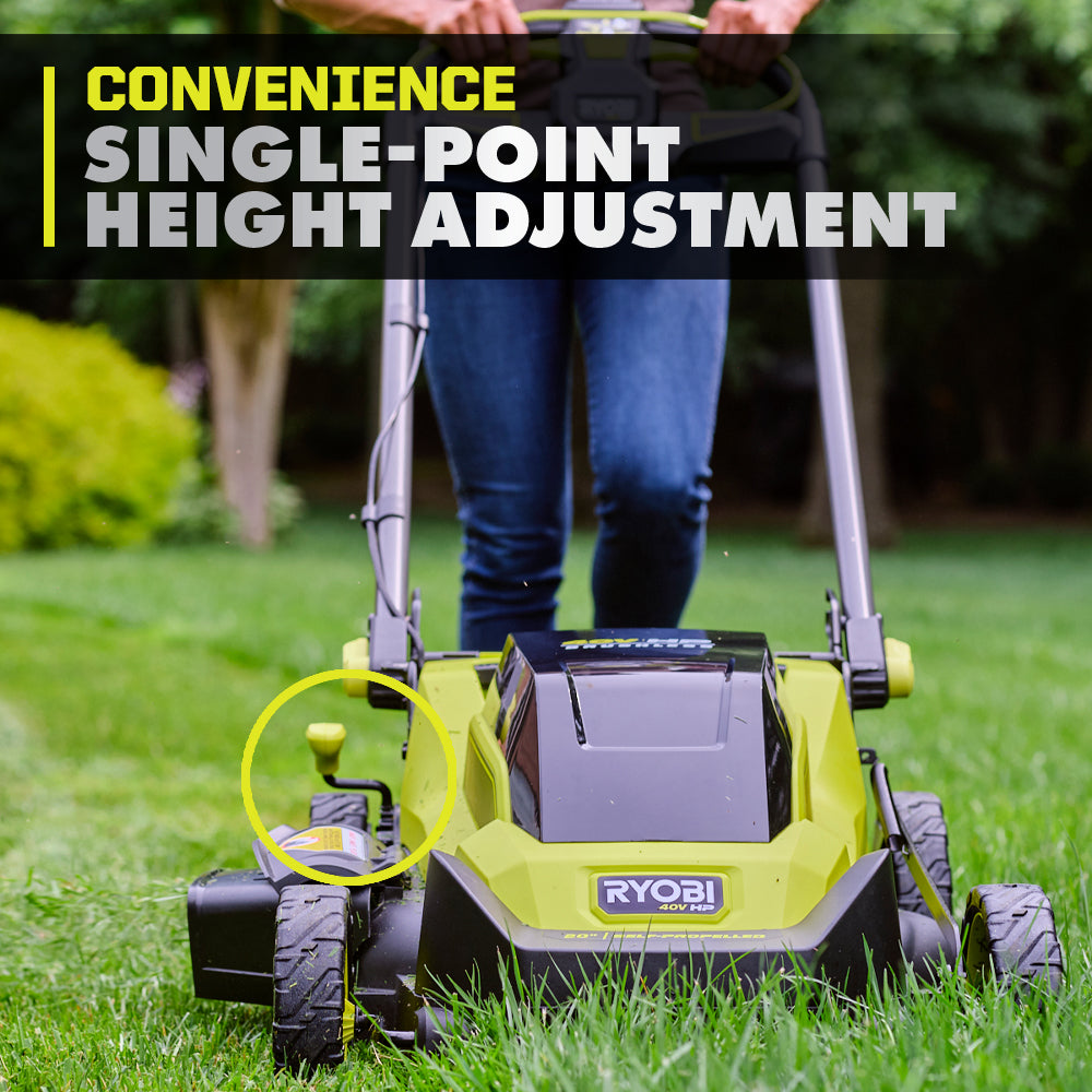 40V HP Brushless 20" Self-Propelled Lawn Mower