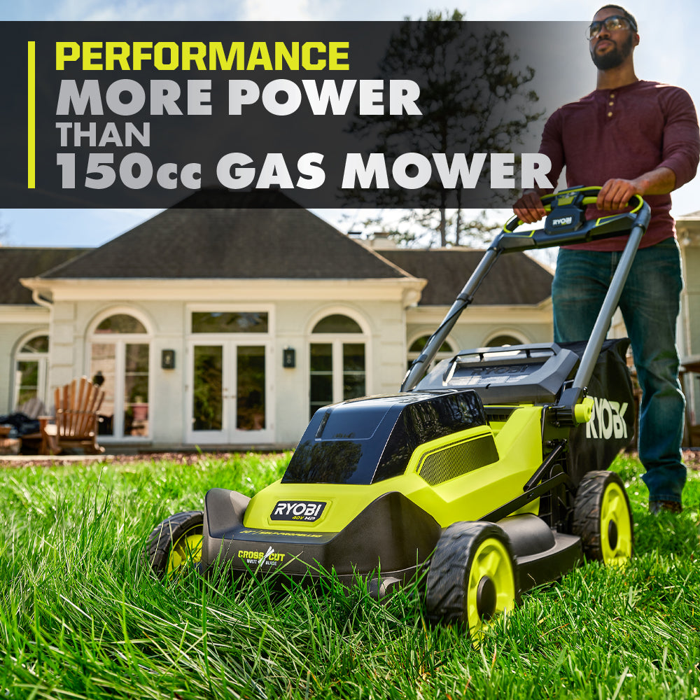 40V HP Brushless 20" Self-Propelled Multi-Blade Mower Kit