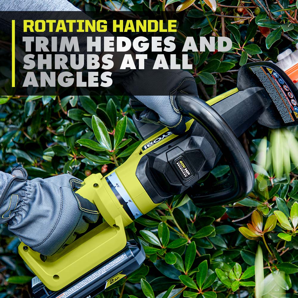 40V HP Brushless 26" Hedge Trimmer Kit