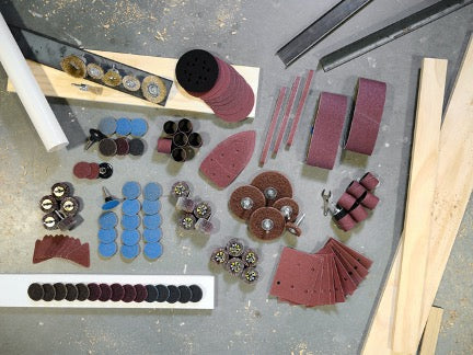 3 PC. File Sander Belts