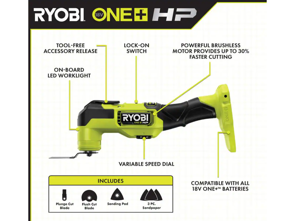 18V ONE+ HP Brushless 8-Tool Combo Kit