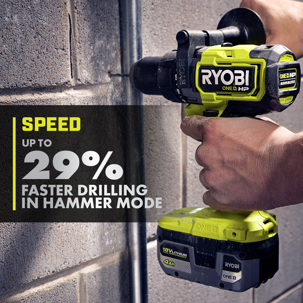 18V ONE+ HP Brushless 1/2" Hammer Drill
