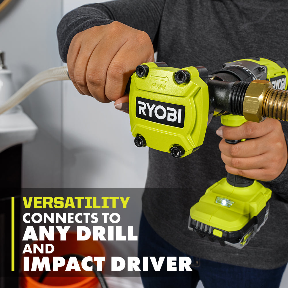 1/4" Hex Shank Drill Pump