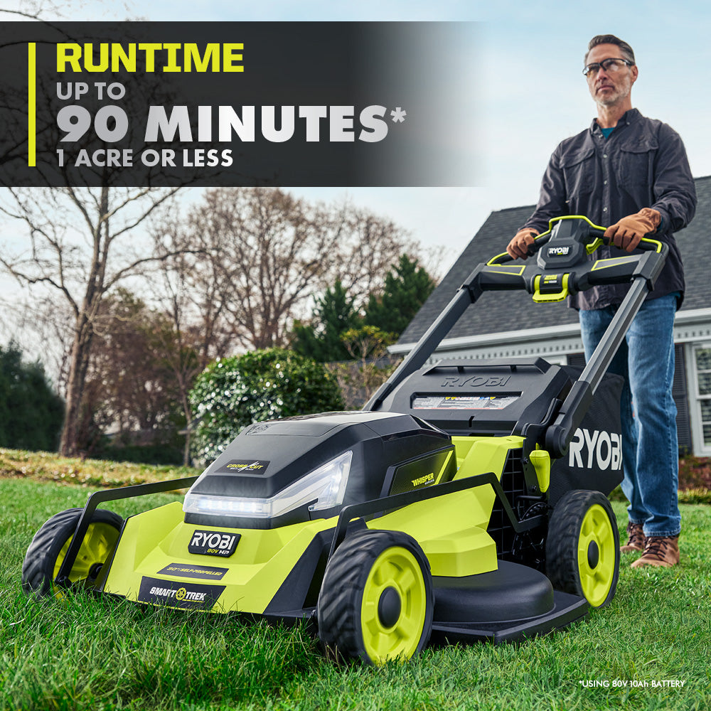 80V HP Brushless 30" Self-Propelled Multi-Blade Mower Kit