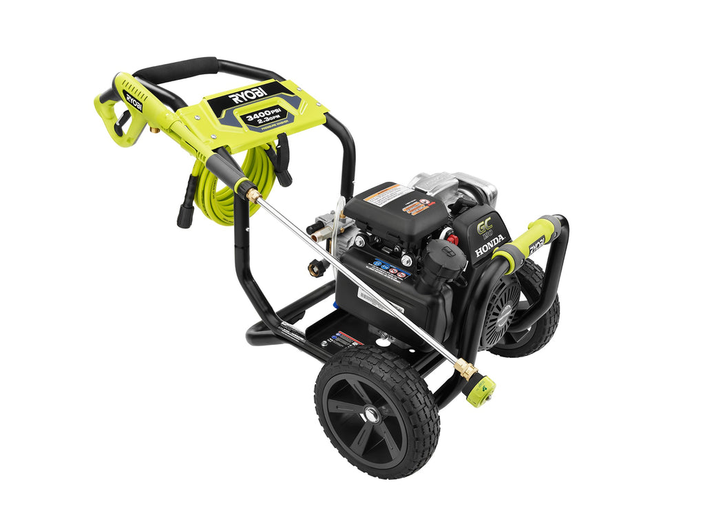 3400 PSI HONDA GC190 GAS PRESSURE WASHER With 16" Surface Cleaner