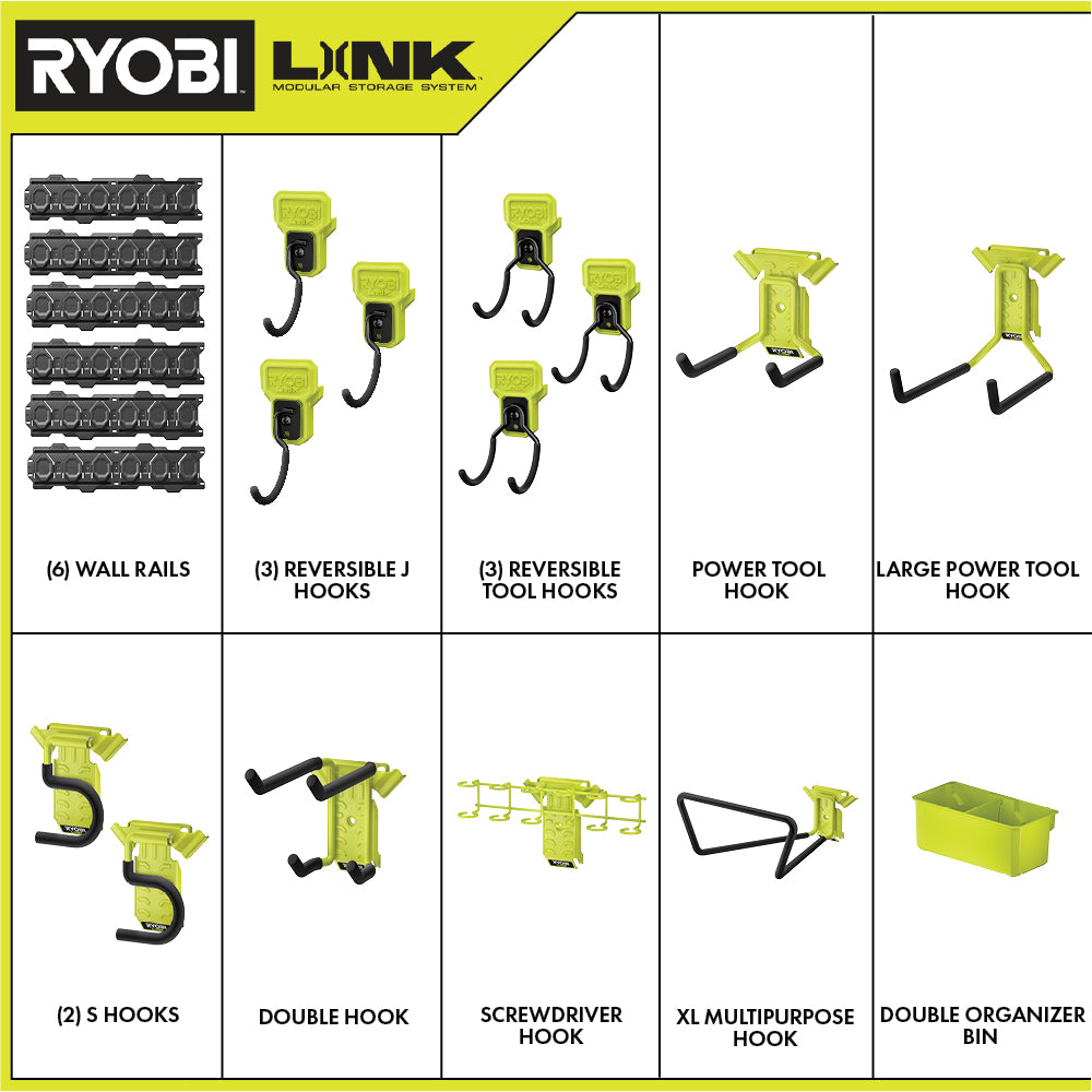 20 PC. LINK Wall Storage Kit