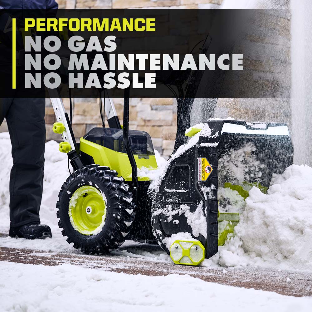 40V HP Brushless Whisper Series 24" Two-Stage Snow Blower Kit