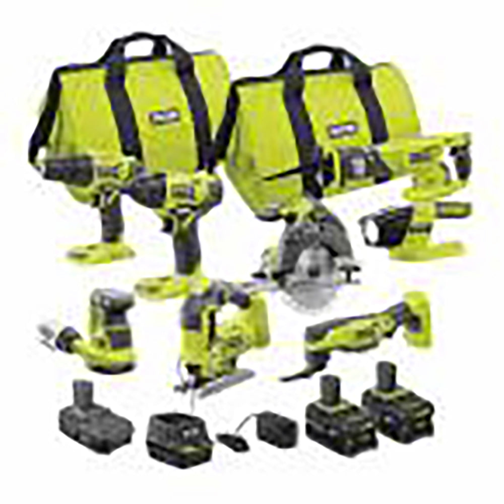 18V ONE+ 8-Tool Combo Kit with 3 Batteries and Charger