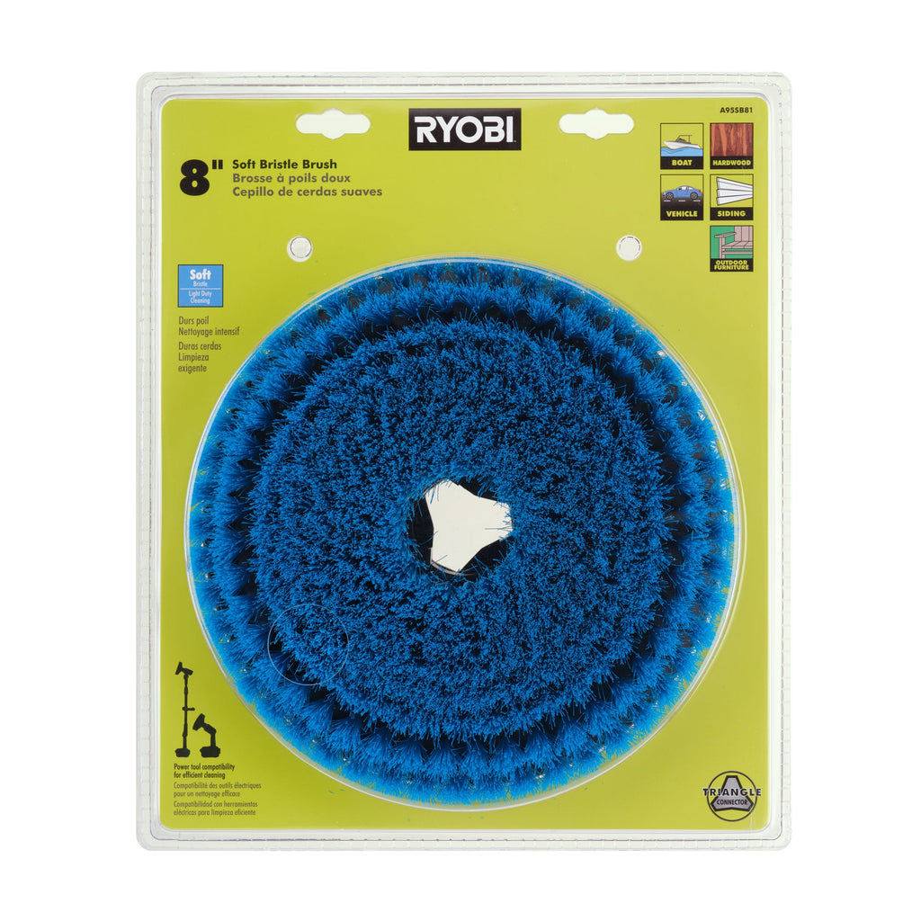 8" Soft Bristle Brush