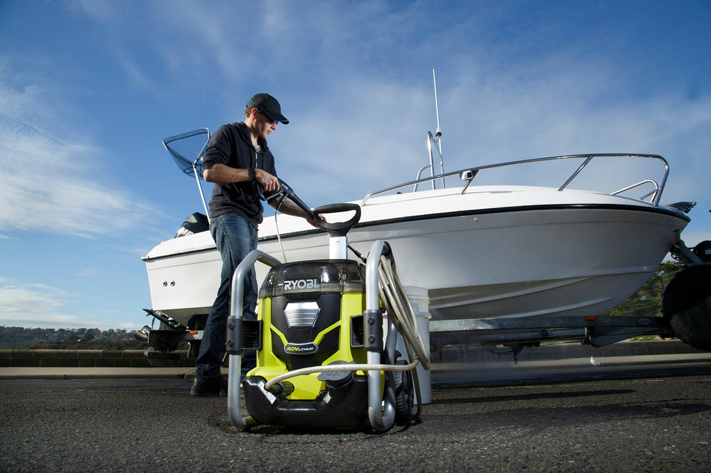 40V 1500 PSI 1.2 GPM Cordless Cold Water Electric Pressure Washer with (2) 5.0 Ah Batteries and Charger