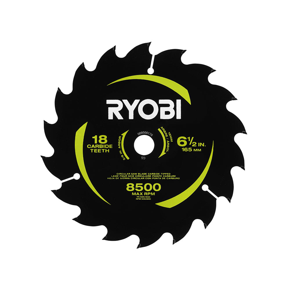 6-1/2" 18 Carbide Teeth Thin Kerf Circular Saw Blade