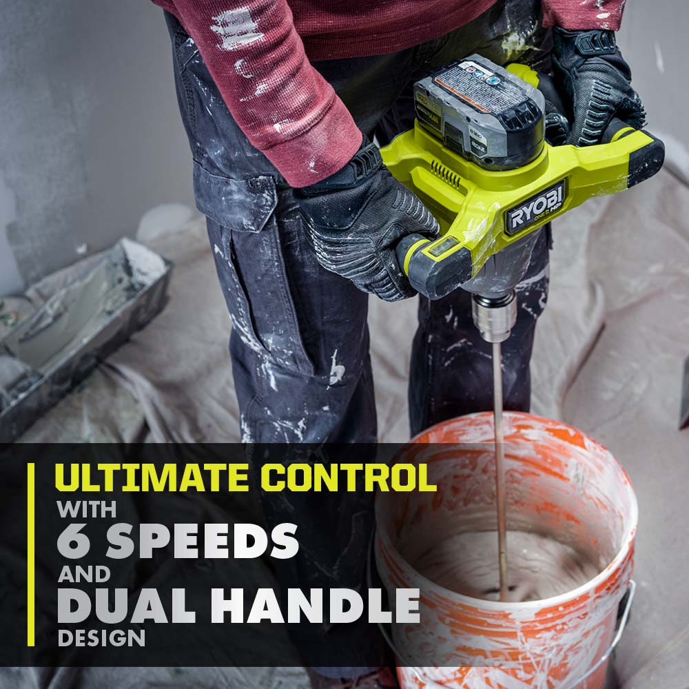 18V ONE+ HP Brushless 1/2" Mud Mixer