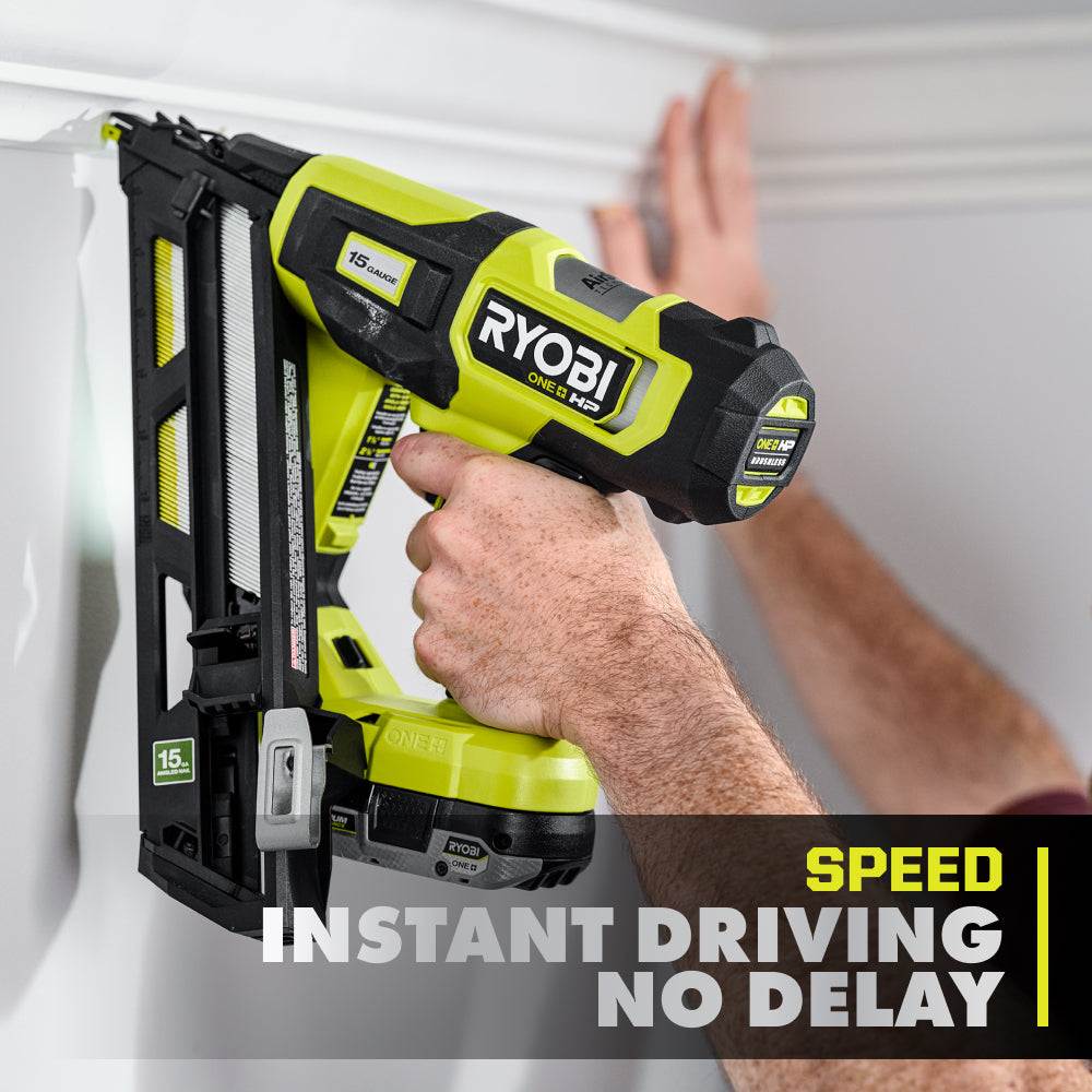 18V ONE+ HP Brushless 15GA Angled Finish Nailer