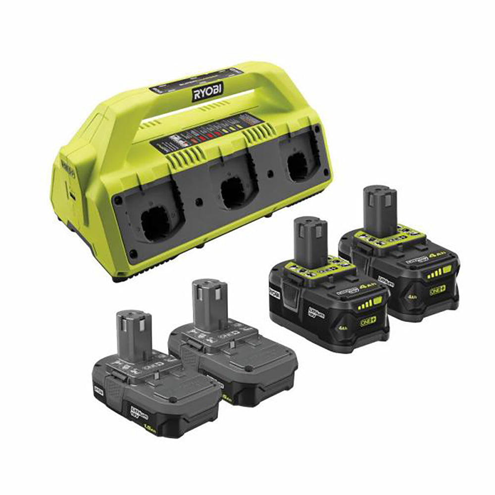18V ONE+ Super Charger Kit with (2) 1.5 Ah Battery and (2) 4.0 Ah Battery