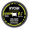 HIGH PERFORMANCE Twist Lock Metal Cutting Wheel
