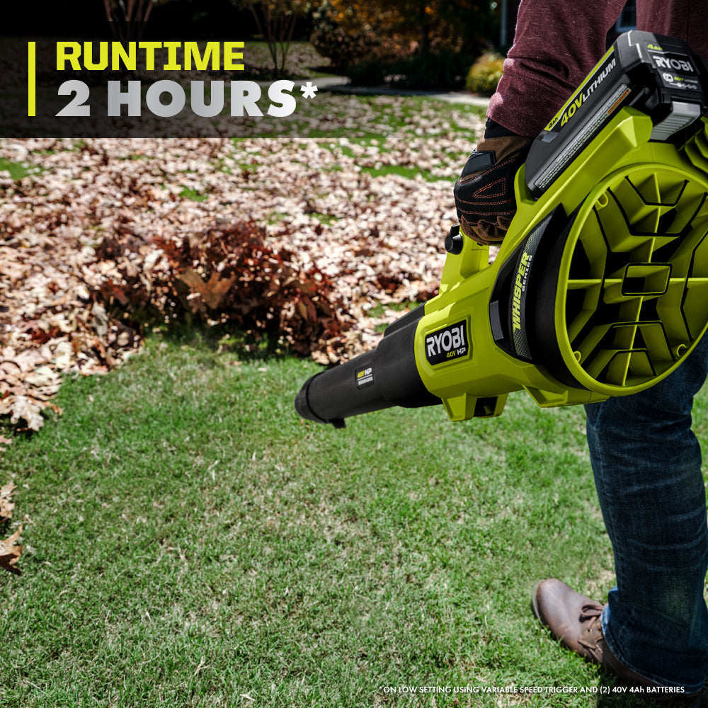 40V HP Brushless 730 CFM WHISPER SERIES Blower