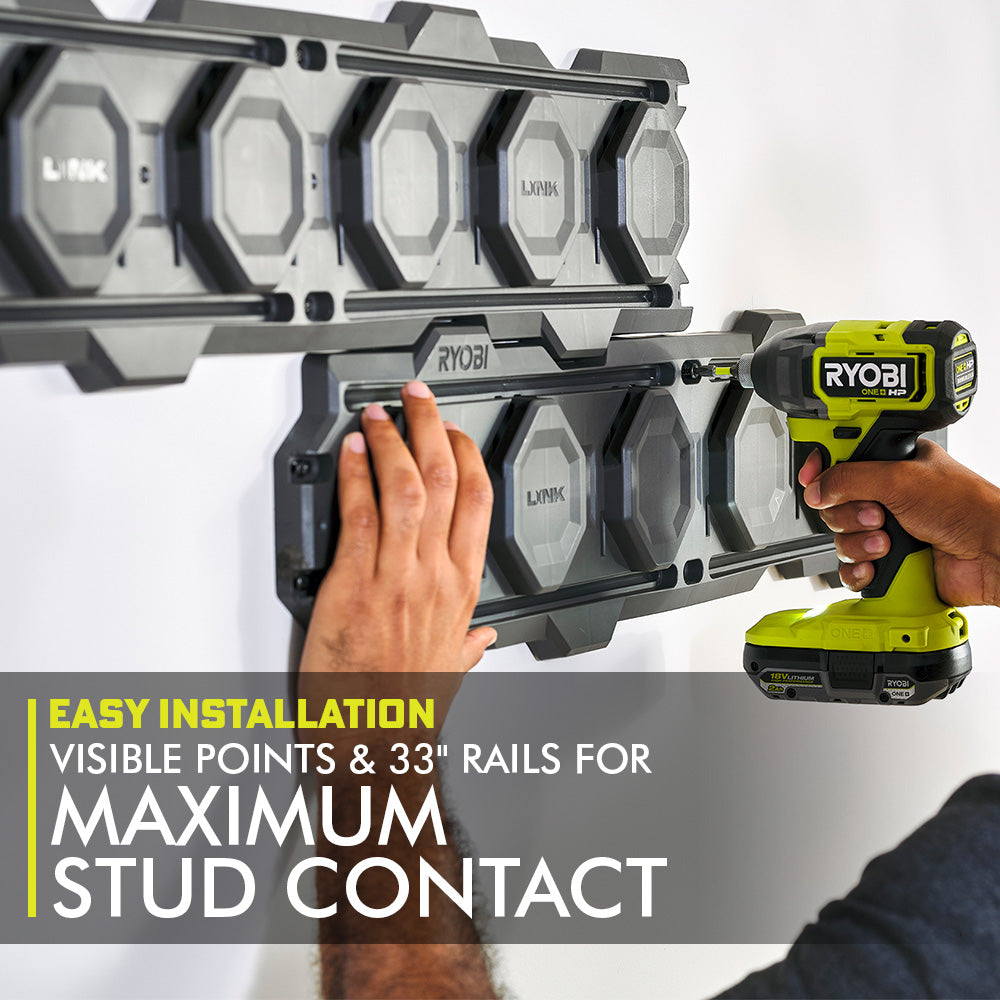 12 PC. LINK Wall Storage Kit