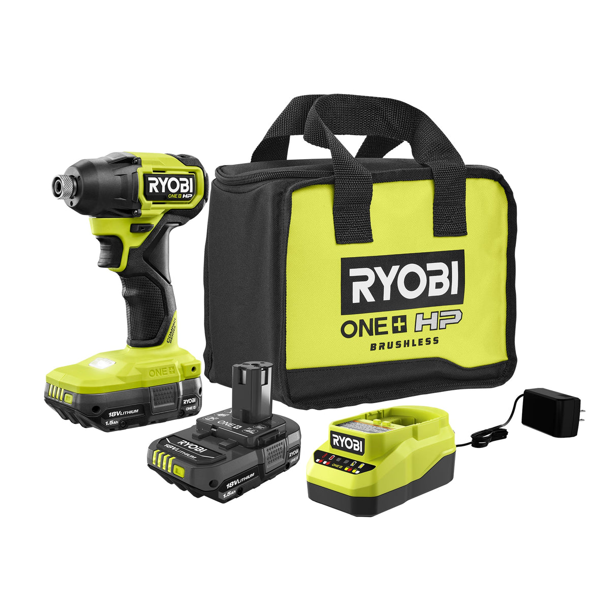 18V ONE+ HP Compact Brushless 1/4" Hex Impact Driver Kit