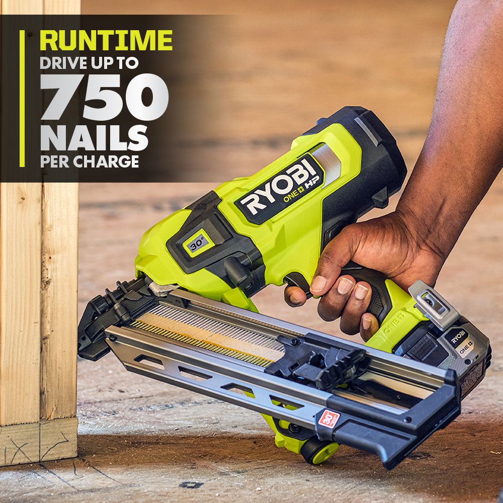 18V ONE+ HP Brushless AirStrike 30° FRAMING Nailer