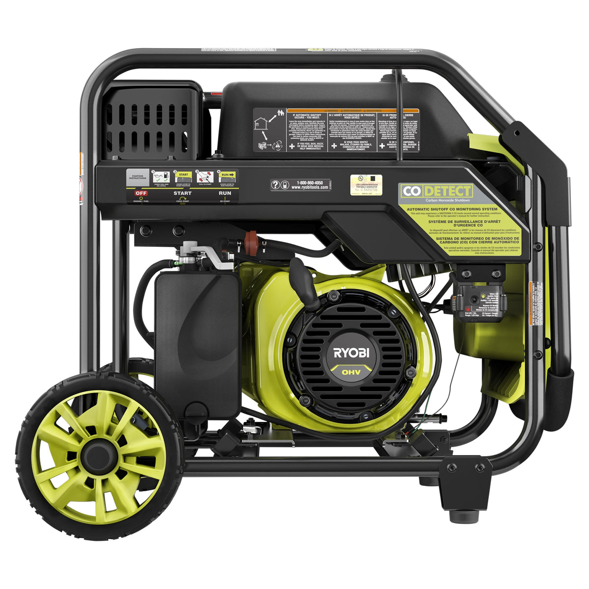 4000-Watt Inverter Generator with CO DETECT