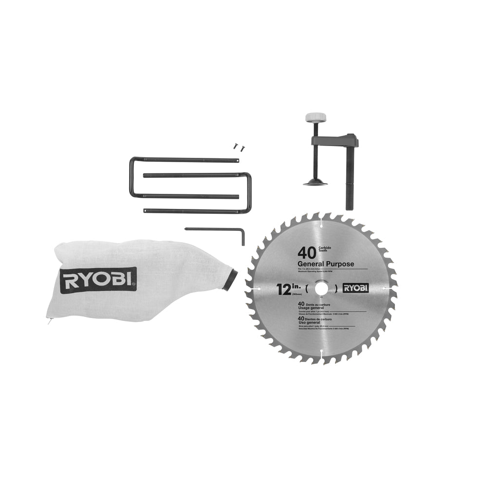 12" Sliding Compound Miter Saw with Laser