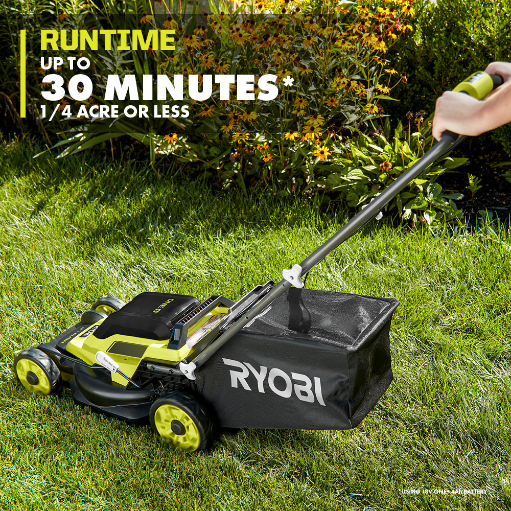 18V ONE+ 13" Push Mower Kit