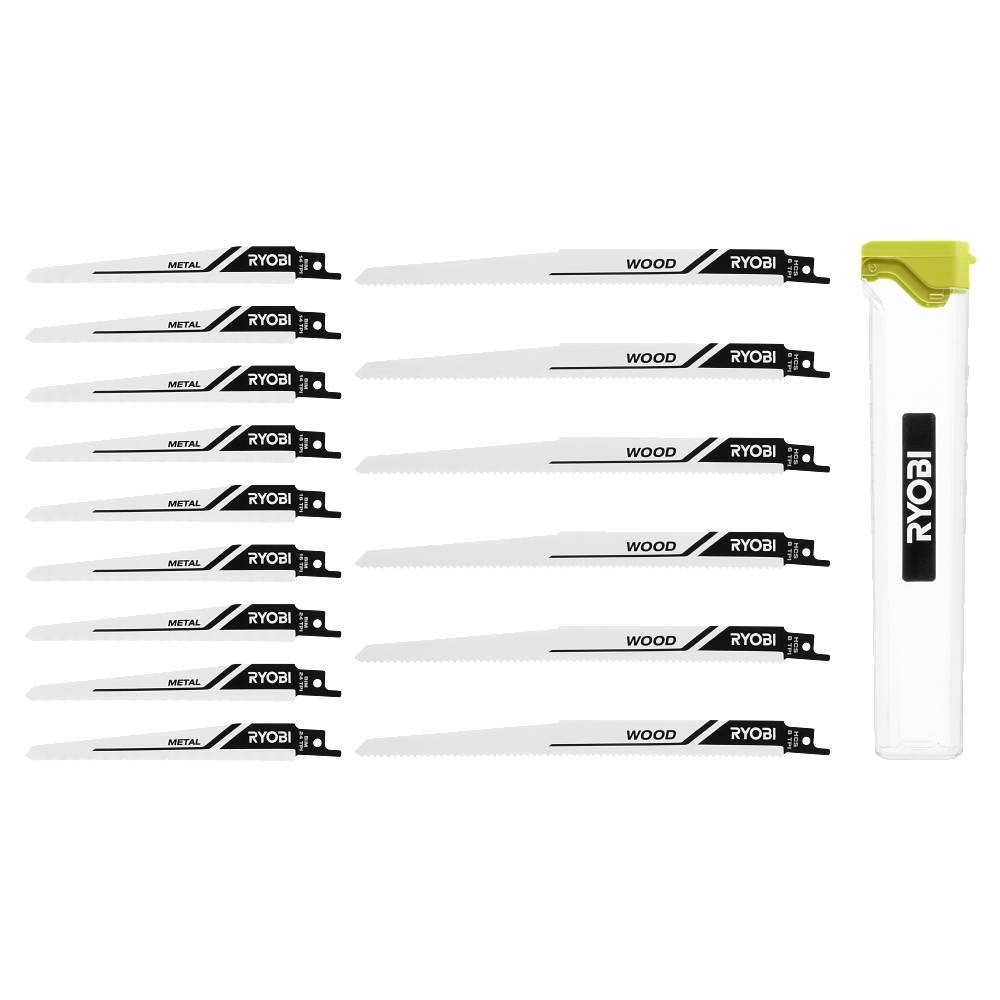 15 PC. Reciprocating Saw Blade Set