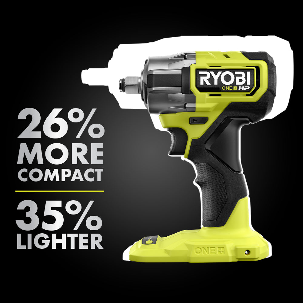 18V ONE+ HP Compact Brushless 4-Mode 1/2" Impact Wrench Kit