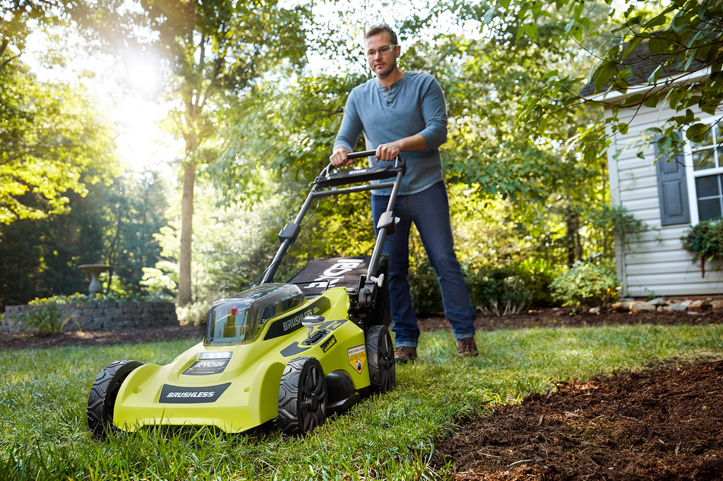 40V Brushless 20" Push Lawn Mower Kit
