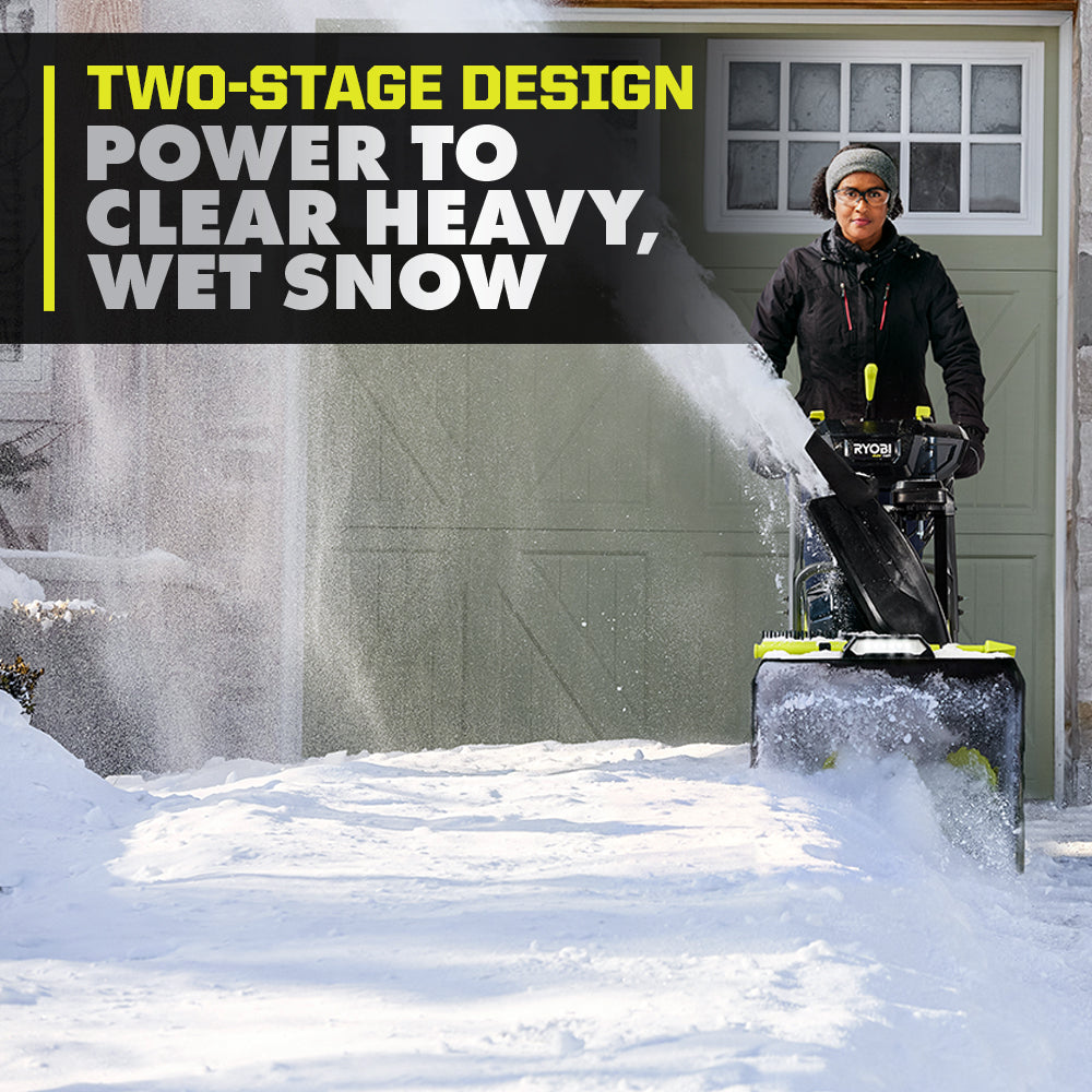 40V HP Brushless WHISPER SERIES 22" Two-Stage Snow Blower Kit