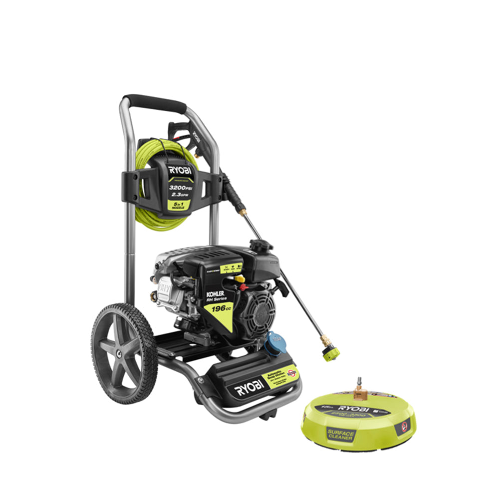 3200 PSI KOHLER GAS PRESSURE WASHER with 15" Surface Cleaner