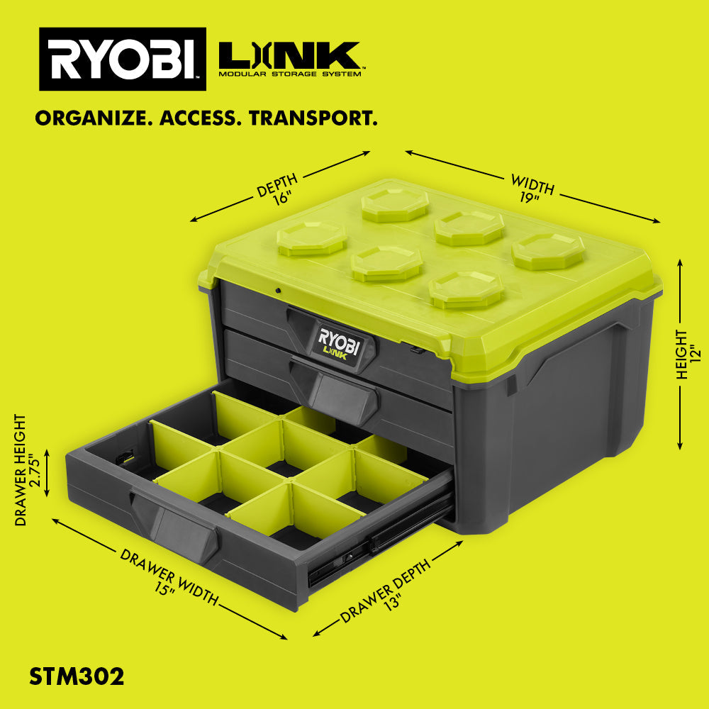 LINK 3-Drawer Tool Box