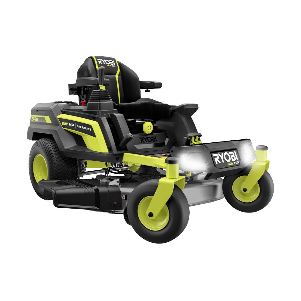 80V HP Brushless 42" Lithium Electric Zero Turn Riding Mower Kit